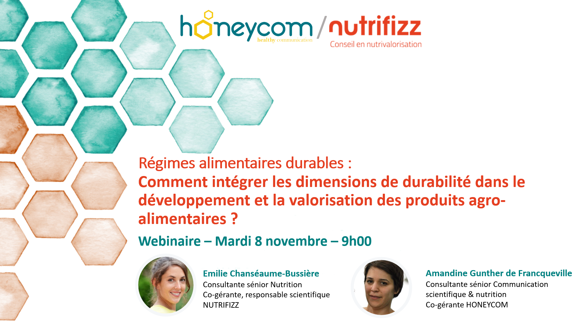 Webinaire Alimentation durable